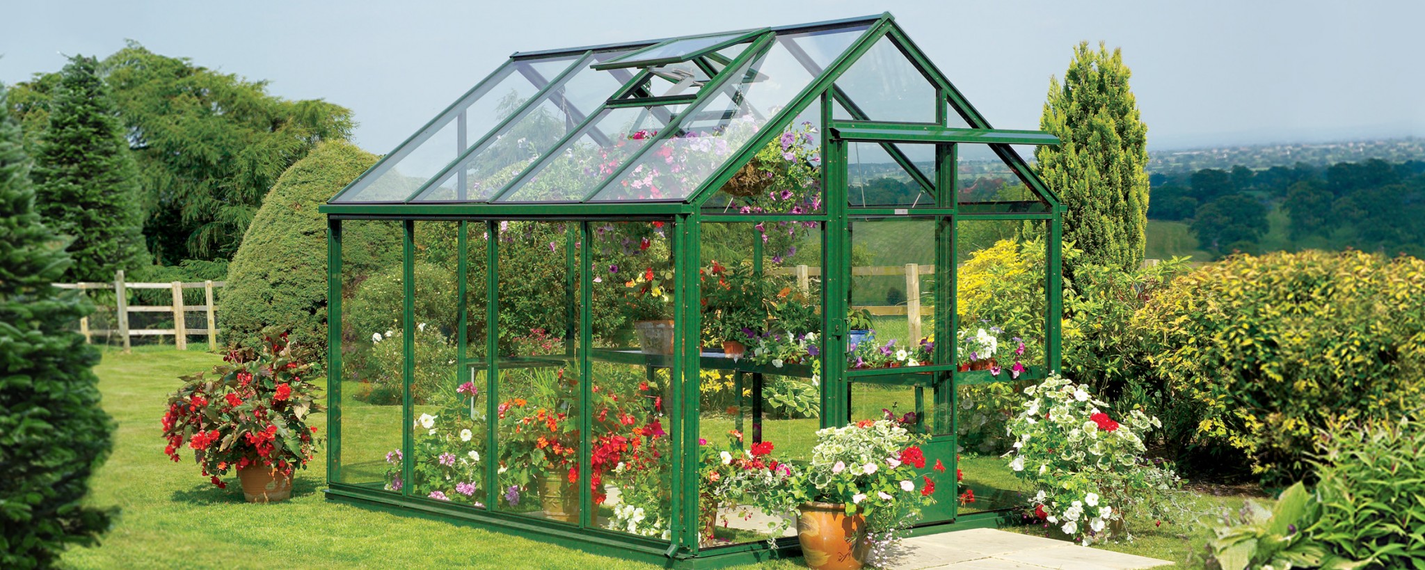 Tradition 8 Glass To Ground Greenhouse 